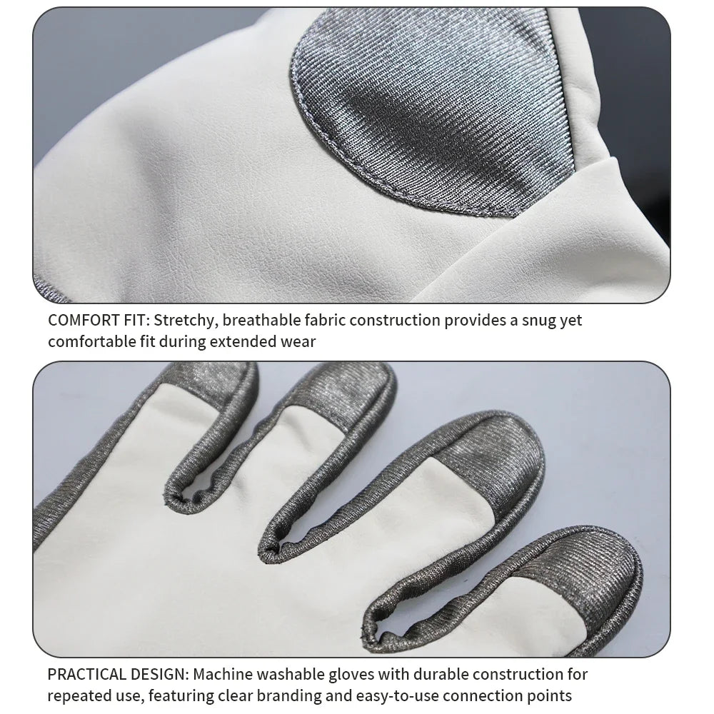 VamsLuna Microcurrent EMS Massage Gloves | Skin Tightening
