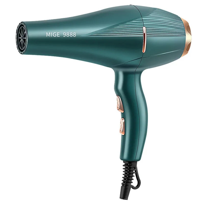 Fashionable High-Speed Hair Dryer High-Power Quick Drying Hair Care Silent Home Hair Salon Tools Buy 1 Get 6 Free Peaceful Pleasures Health and Wellness