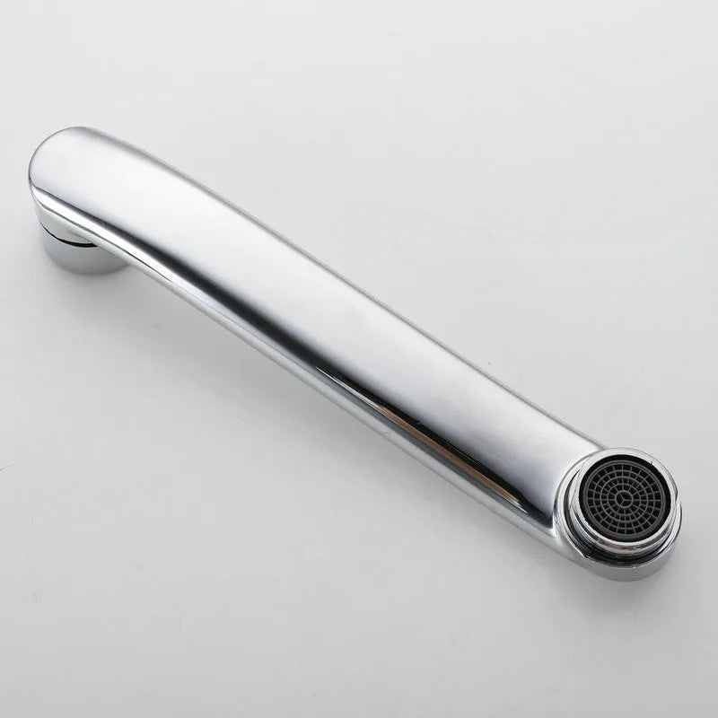 Stainless Steel Faucet Elbow S-Bend Extension Tube G3/4 Sink Pipe