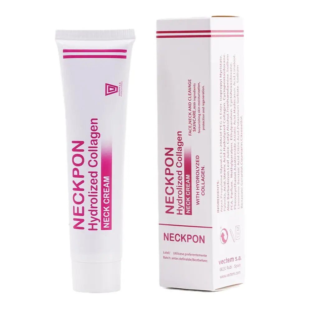 Collagen Neck Cream 40g – Firms, Lifts & Reduces Fine Lines Peaceful Pleasures Health and Wellness