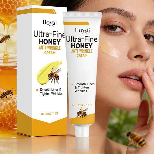 Ultra-Fine Honey Cream Anti Wrinkle Cream Fade Fine Lines Nourishing Skin Improve Dullness Brightening Lifting Firming Skin Care Peaceful Pleasures Health and Wellness