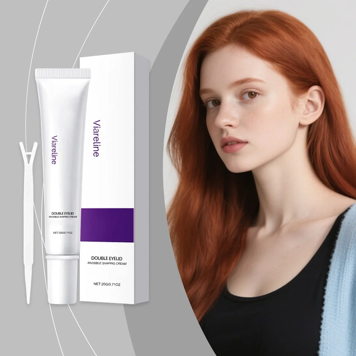 Viareline Double Eyelid Shaping Cream – Natural Look 20g