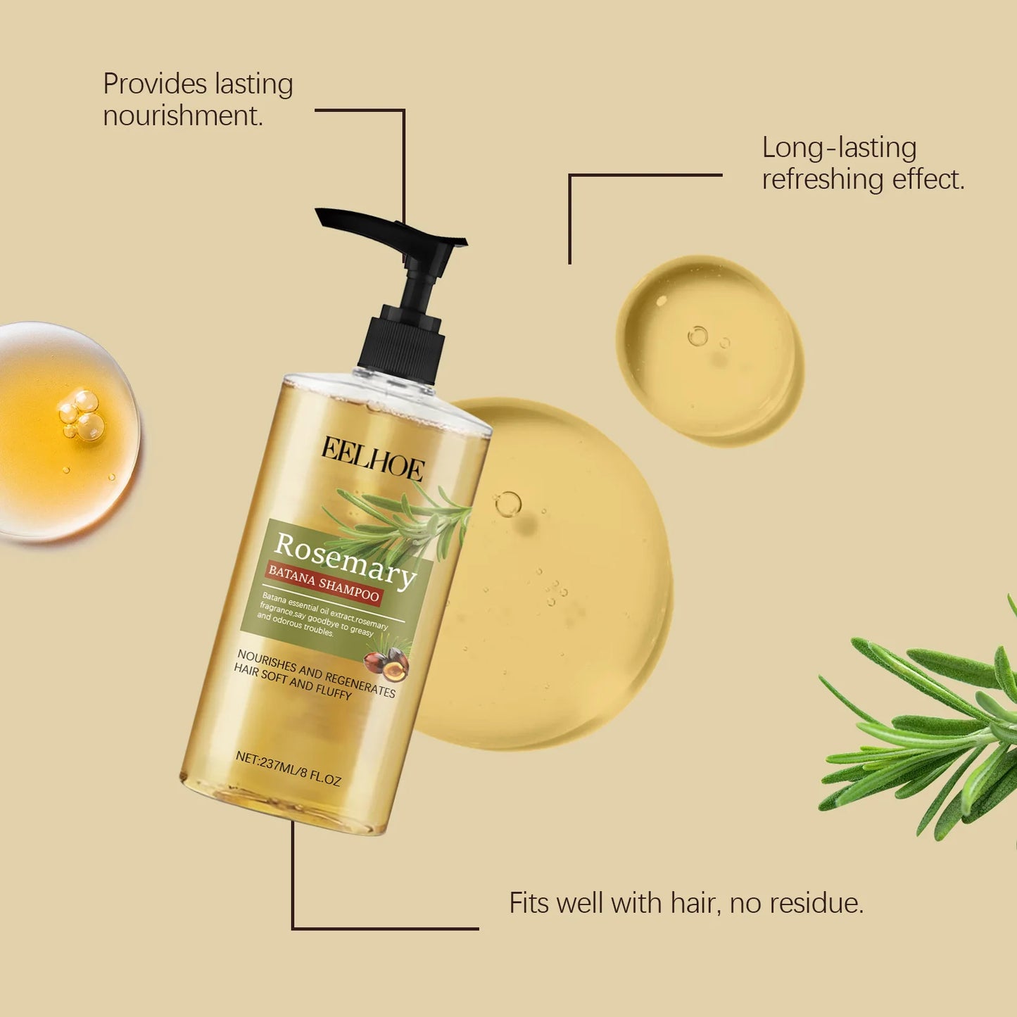 Eelhoe Batana Oil Shampoo | Scalp Care, Dandruff & Moisture