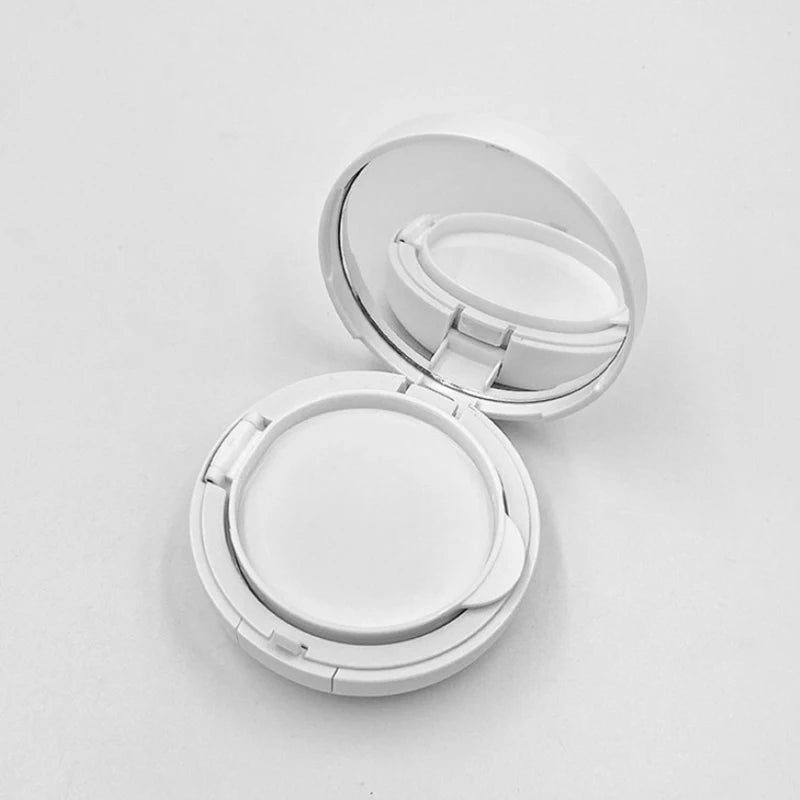 15g/0.5oz Empty Air Cushion Puff Box Portable Cosmetic Makeup Case Container With Powder Sponge Mirror For BB Cream Foundation Peaceful Pleasures Health and Wellness