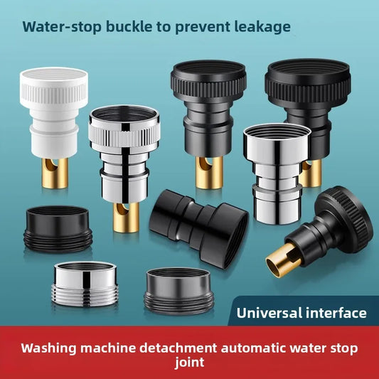 3/4" & 1/2" Thread Faucet Hose Tap Water Quick Connector Faucet Hose Adapter Oasis Select