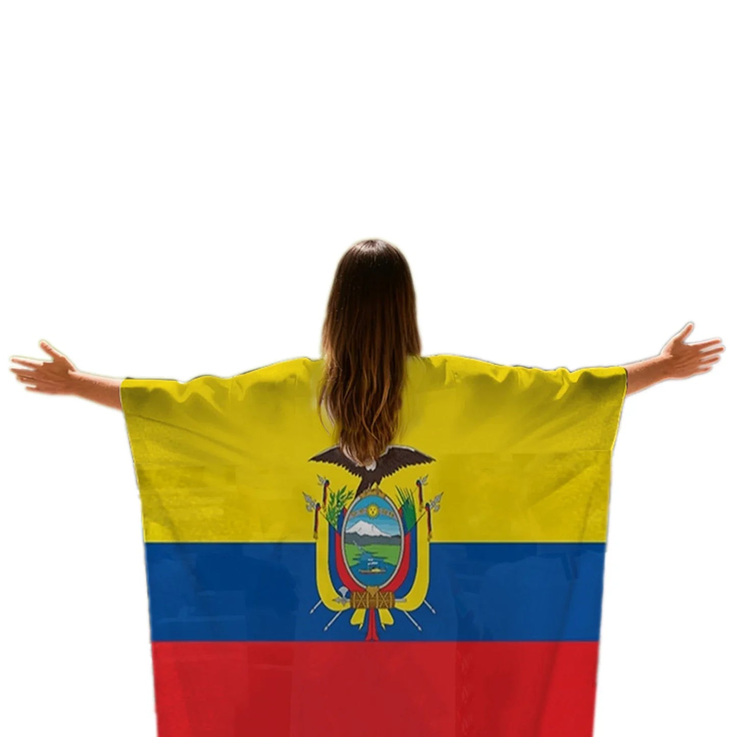 2026 World Cup Football Flag Cape | Wearable Fan Shawl