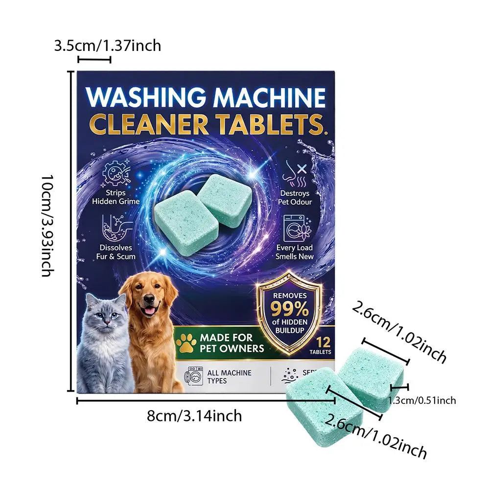 Washing machine cleaner effectively removes stubborn pet hair lint and odors from the laundry room Peaceful Pleasures Health and Wellness