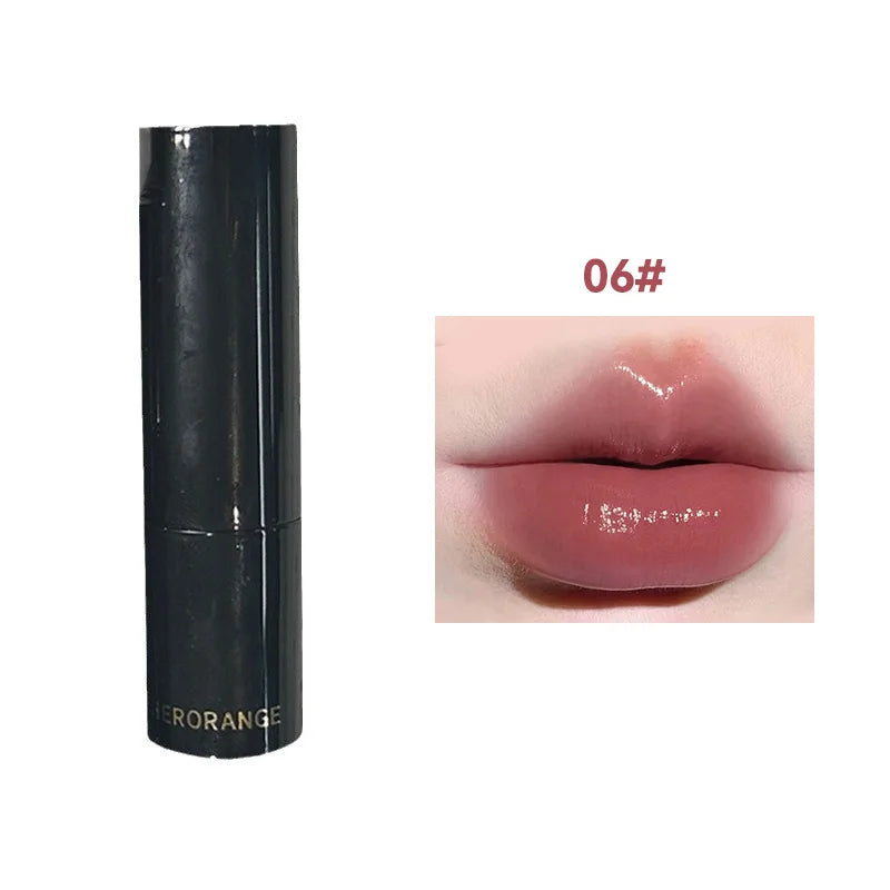 Red Brown Waterproof Mirror Lipstick | Long-Lasting & Moisturizing