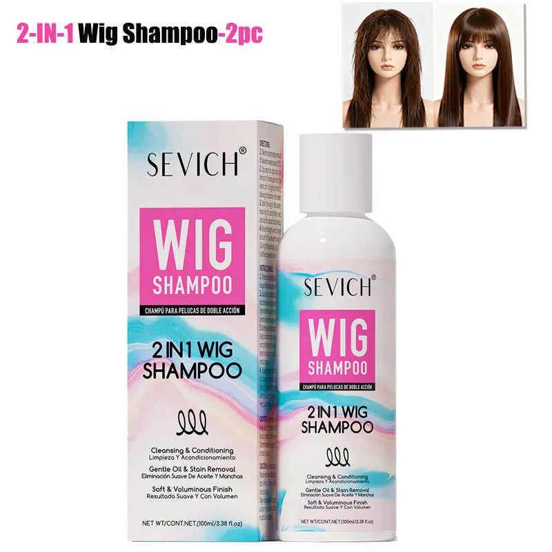 Sevich 2-in-1 Wig Shampoo & Conditioner with Coconut Oil