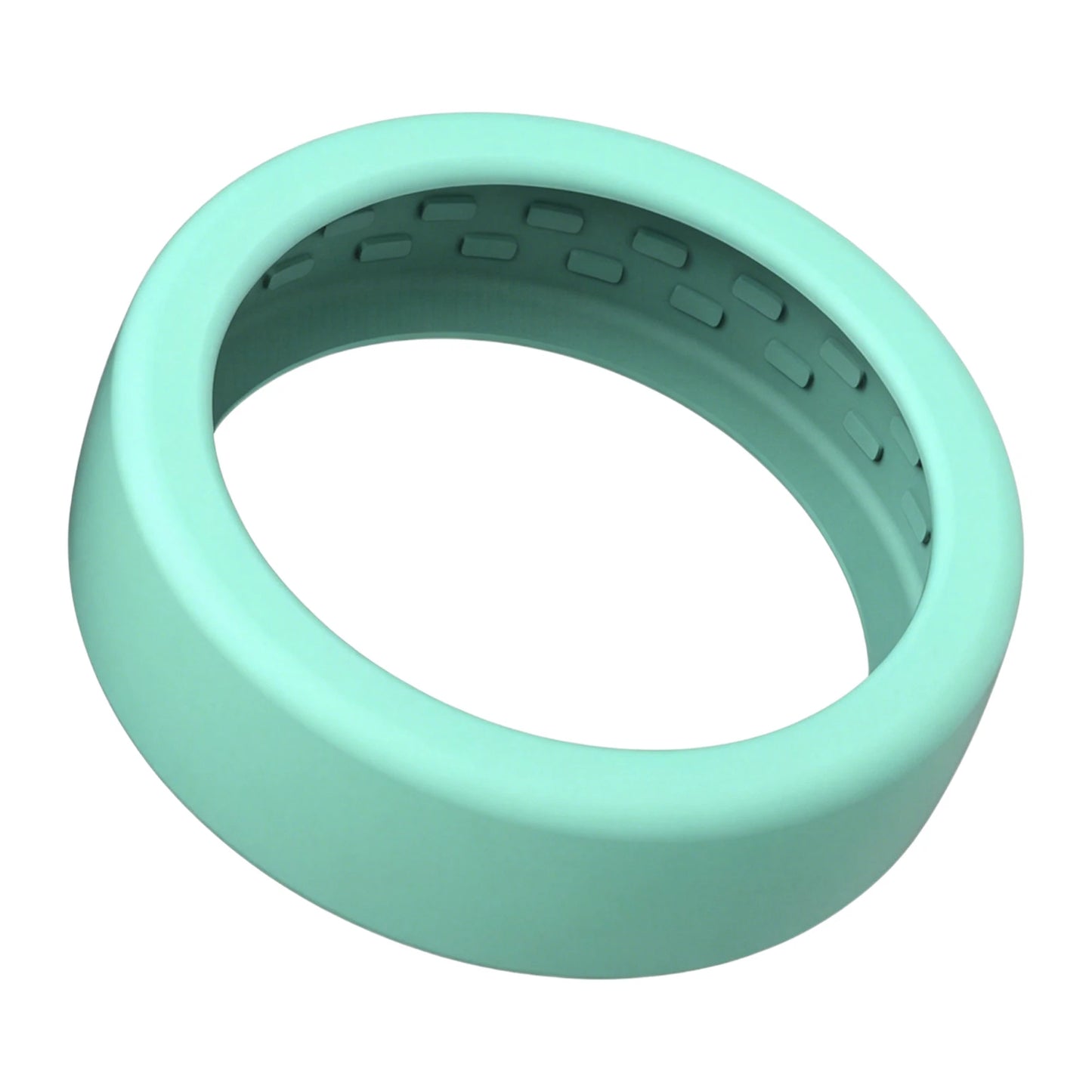 For Oura Ring 5 Scratch Proof Smart Rings Sleeve Multifunctional Shockproof Rings Bumper Covers for Daily Life Gym Workout Peaceful Pleasures Health and Wellness M Mint Green