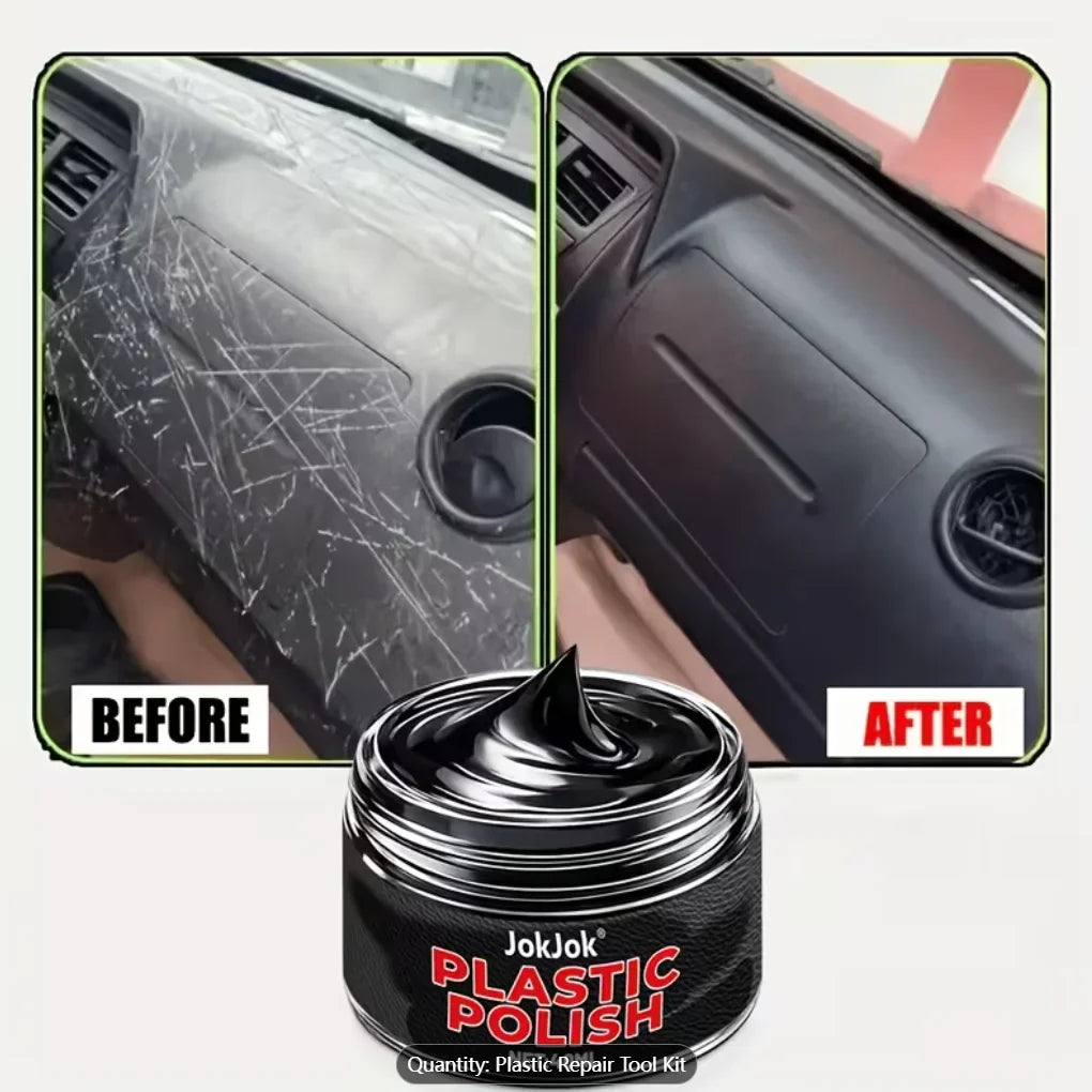 Car Plastic Polish & Restorer Cream | Crystal Coating Finish