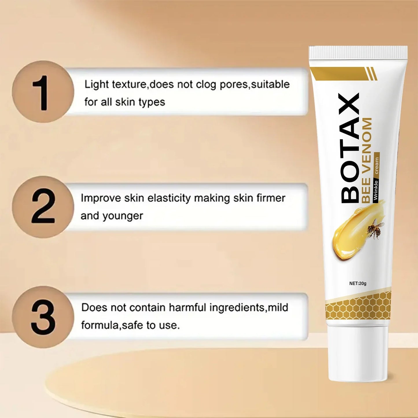 Bee Venom Eye Cream – Firming & Moisturizing | 20g