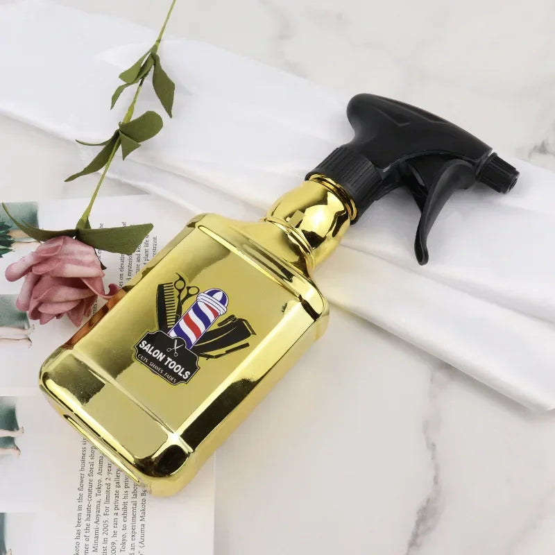 2pcs 300ML Empty Refillable Fine Mist Watering can for Salon Haircut and Barber Stylist Portable Hairdressing Tools Peaceful Pleasures Health and Wellness