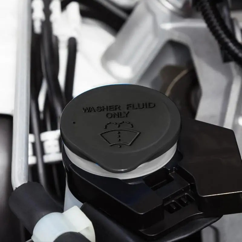 Car Windshield Wiper Washer Fluid Reservoir Tank Bottle Cap Cover Fluid Reservoir Lid Car Accessories Exterior components Peaceful Pleasures Health and Wellness
