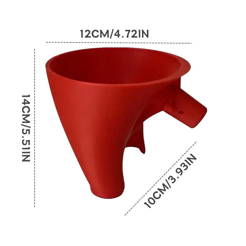 For Artisan Ksm150 5 Enables Guided Pouring Easy Pouring Design Flour Funnel - Prevents Spills & Messes, Kitchen Aid Funnel Tool Peaceful Pleasures Health and Wellness