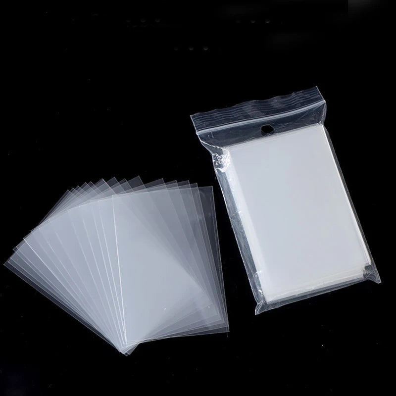 50pcs Various Sizes Transparent Card Sleeves Magic Card Game Tarot Poker Cards Protector Board Game Card Sleeves Card Sleeves Peaceful Pleasures Health and Wellness