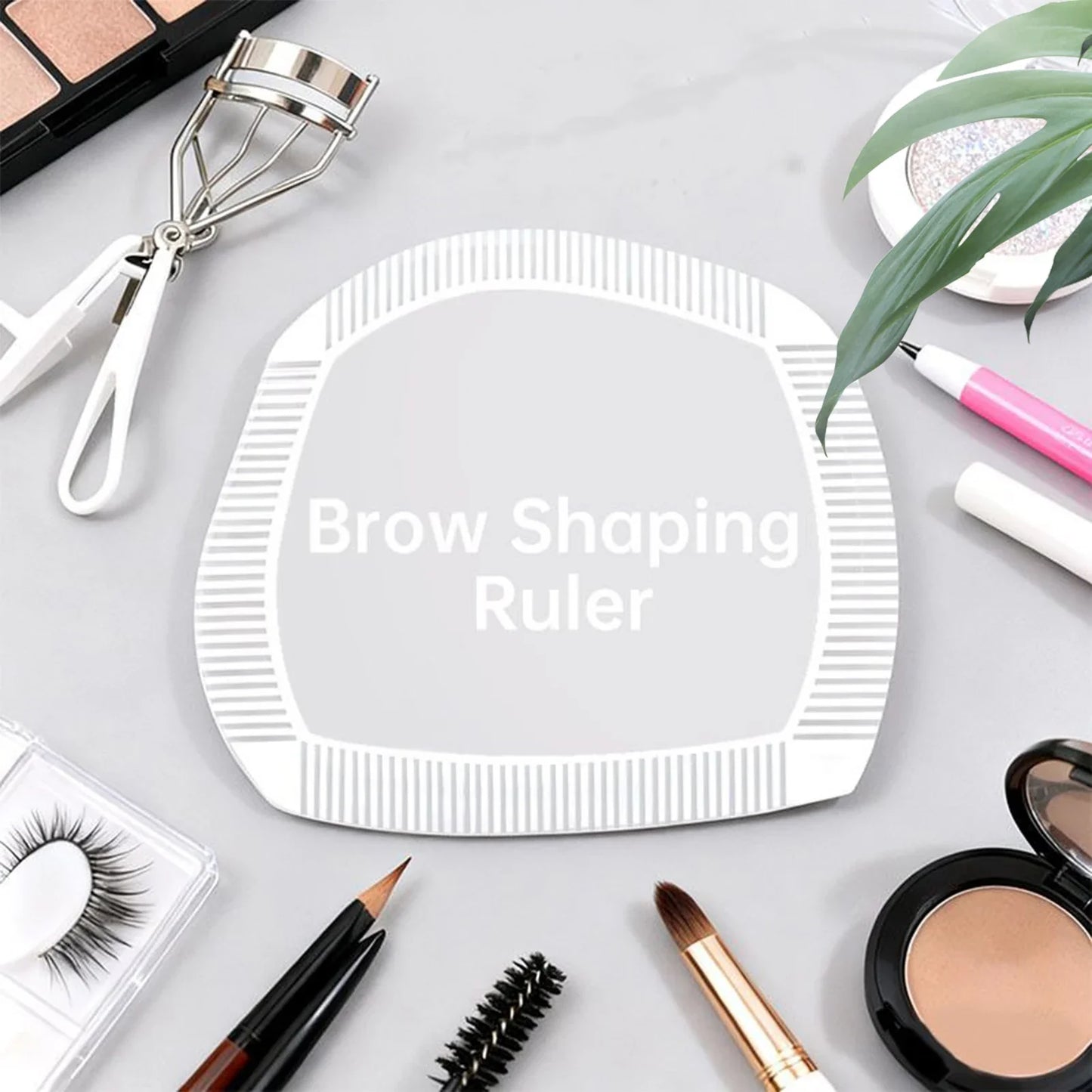 Brow Mapping Ruler – Eyebrow Stencil & Microblading Guide Tool