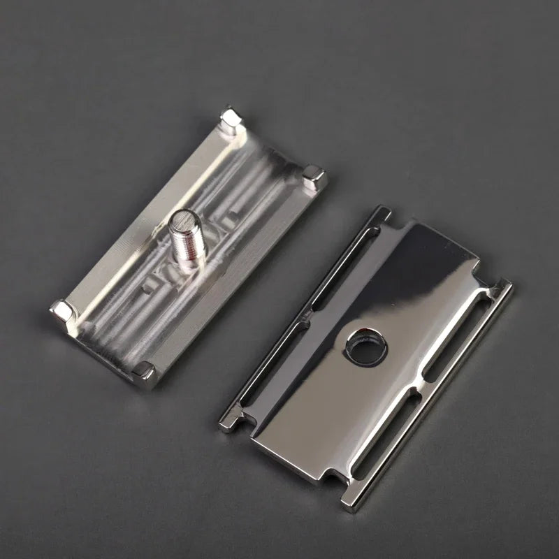 2026 YAQI Sentinel ssp ( 316 Stainless Steel ）Polished Safety Razor Head for Men With 1.35mm Blade Gap Peaceful Pleasures Health and Wellness