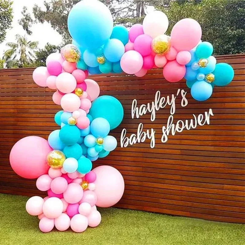5m Balloon Chain Ribbon Dot Wedding Party Birthday Graduation