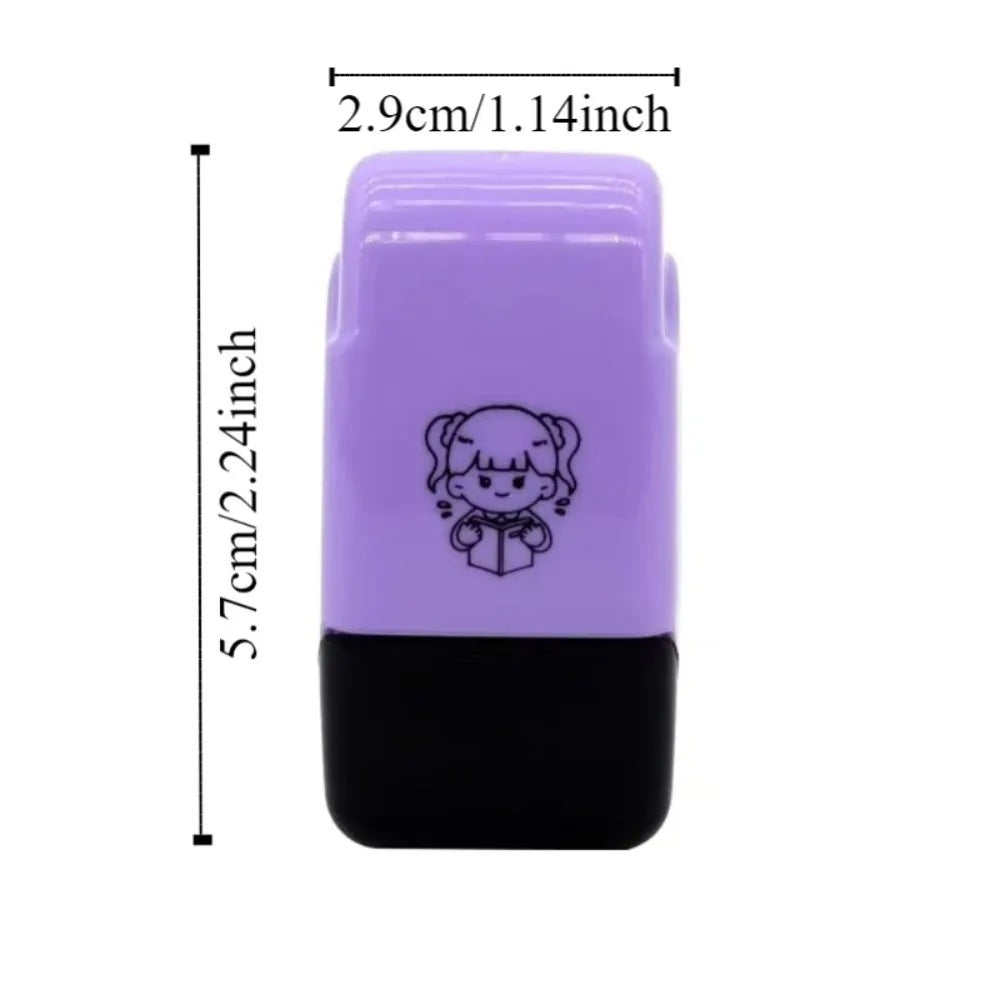 Drawing Doodle Graffiti Animals Rolling Stamp DIY Handcraft Roller Sealing Cartoon Roller Seal Fruit Panda Peaceful Pleasures Health and Wellness