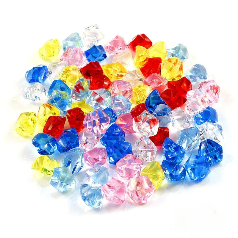 Acrylic Crystal Gems – Aquarium, Vase Filler & Decor (100/200pcs)