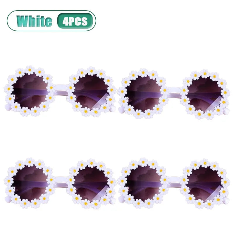 Kids Daisy Flower Sunglasses UV400 Protection | Ages 2–12