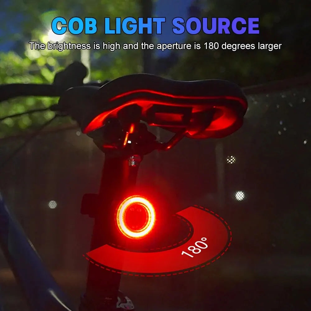 X-TIGER Smart Bicycle Tail Light – LED Sensor Brake Warning