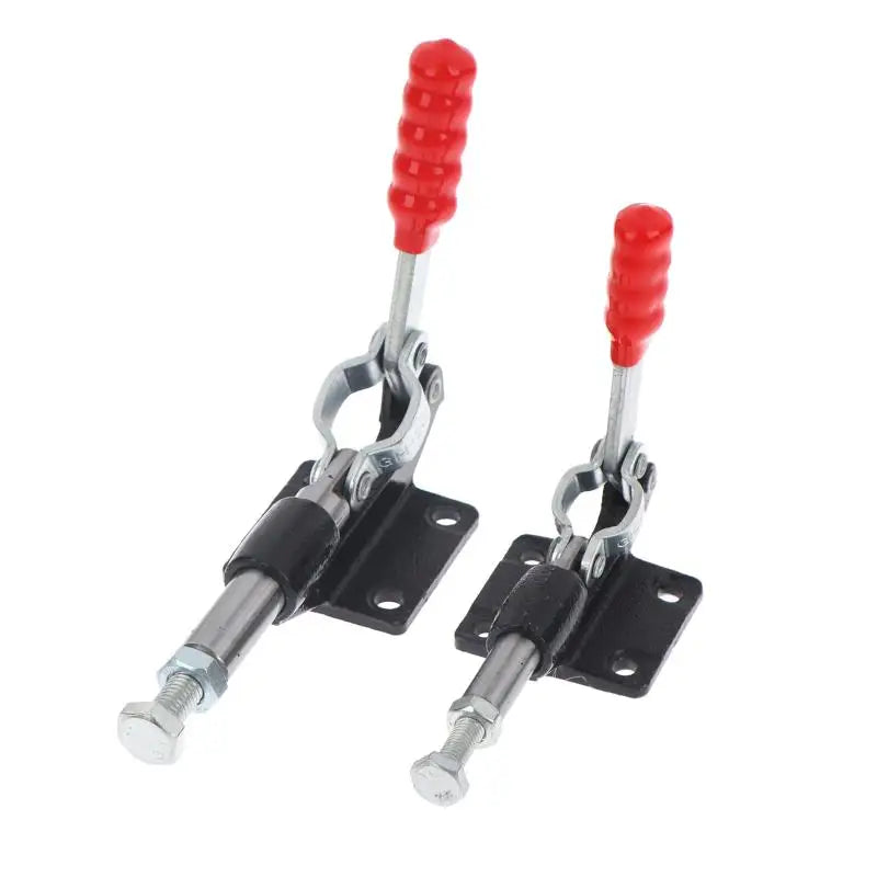 Versatile Heavy Duty Push Pull Toggle Clamp with Non Slip Handle for Woodworking Reliable Positioning in Workshops Peaceful Pleasures Health and Wellness