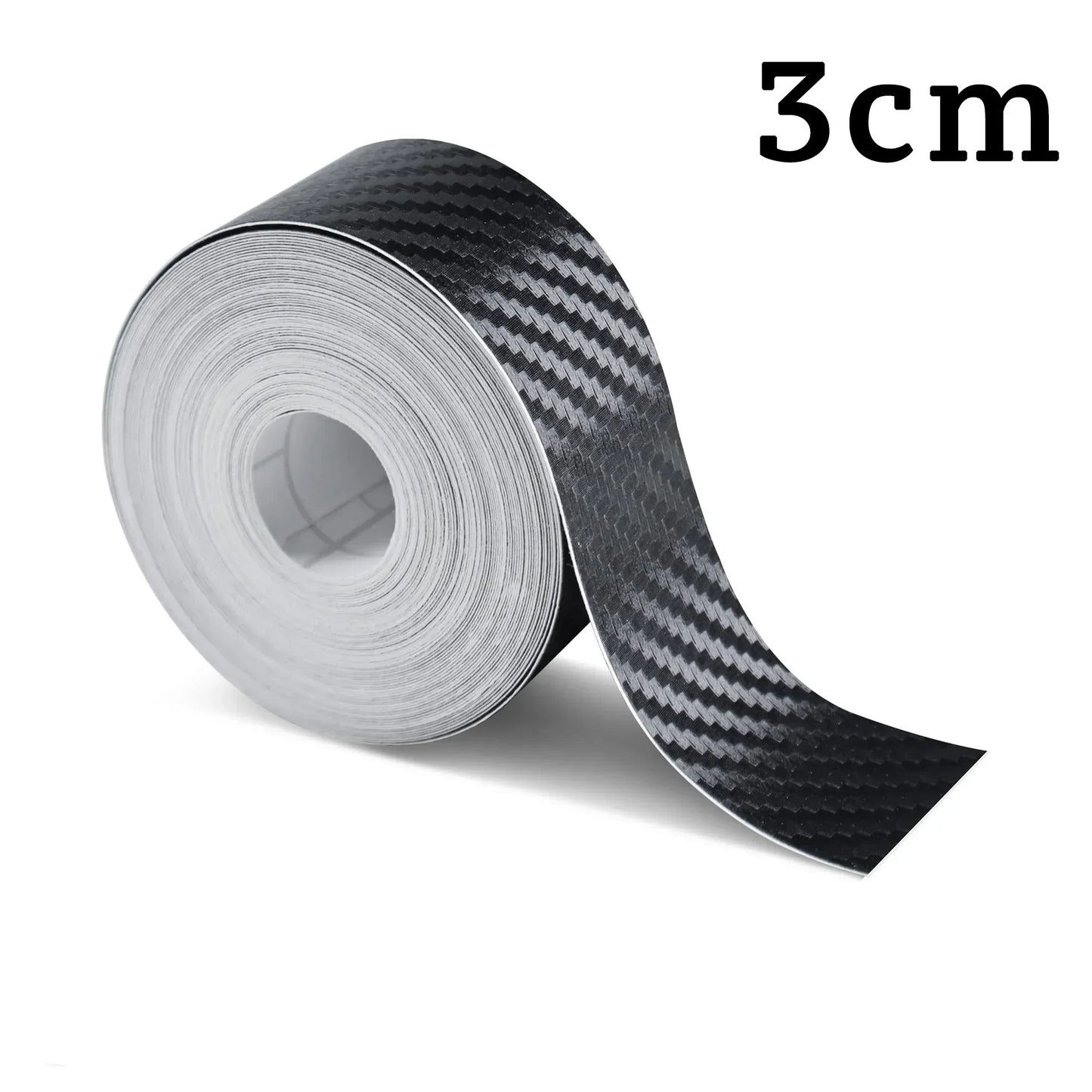 Nano Carbon Fiber 3D Car Wrap Tape – Door & Mirror Protector