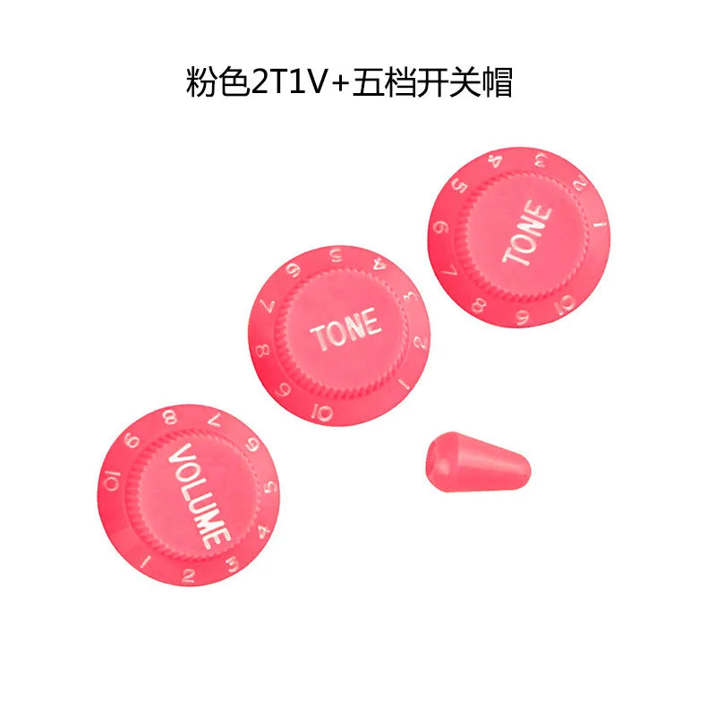 STSQ Electric Guitar Volume Tone Control Knob Adjusting Cap