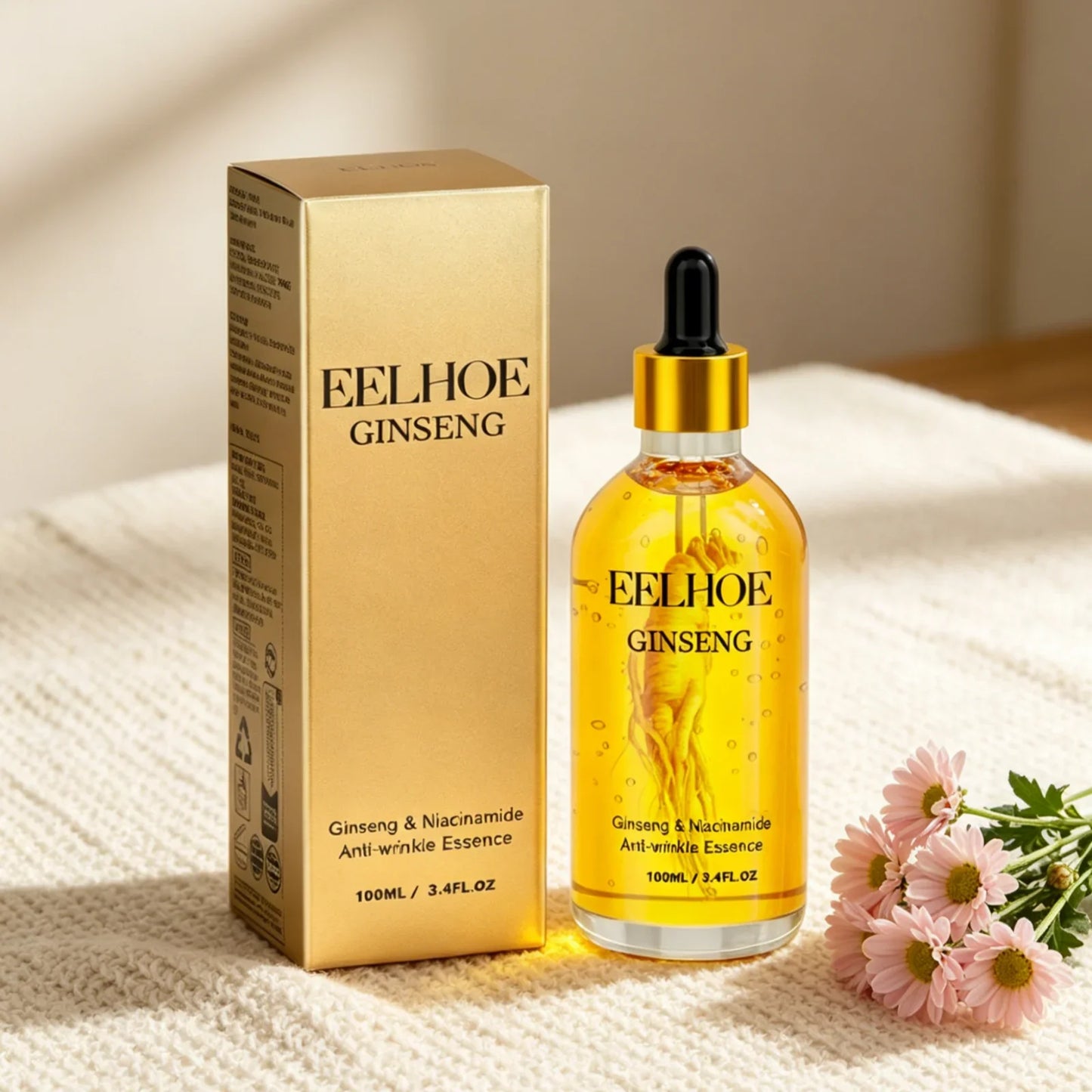 EELHOE Anti-Wrinkle Face Serum – Niacinamide & Ginseng
