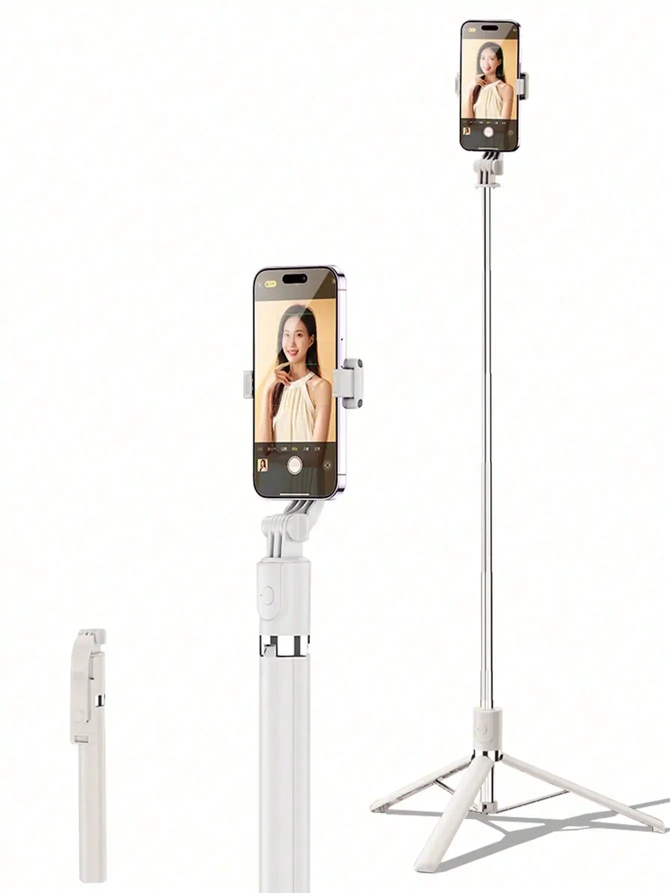 1700mm Selfie Stick Wireless Selfie Stick Phone Tripod Extendable Stand Foldable Monopod For Smartphones Balance Steady Shootin Peaceful Pleasures Health and Wellness