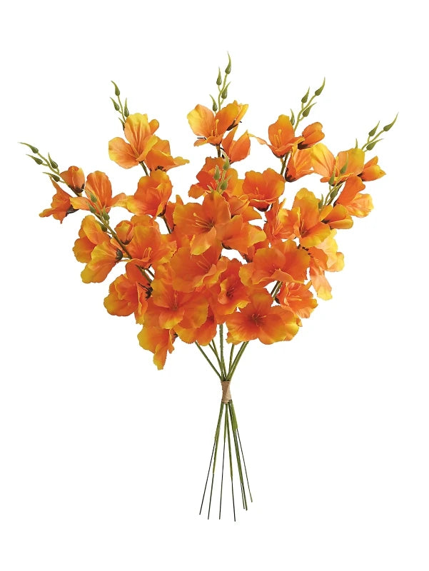 Artificial Silk Moth Orchid Flowers 5/10pcs – Wedding & Home Decor
