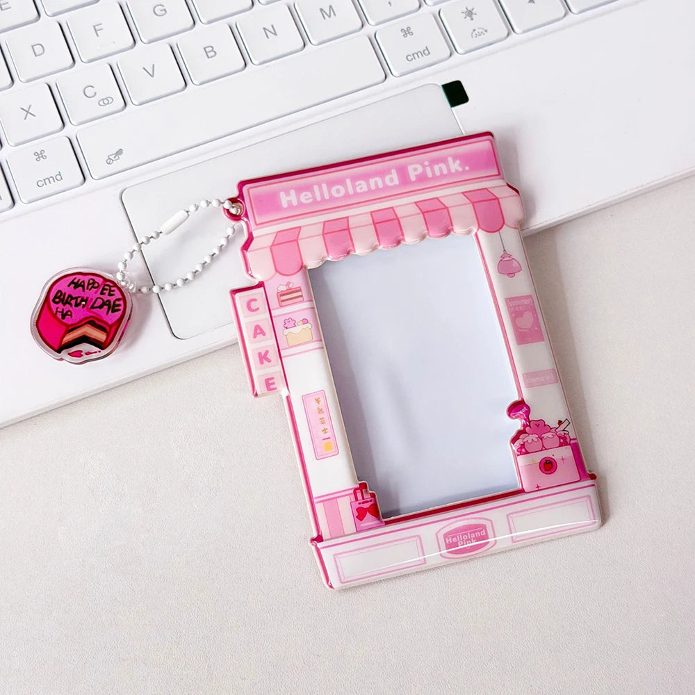 PVC Card Holder 3-inch Small Polaroid Storage Cover ID Protection