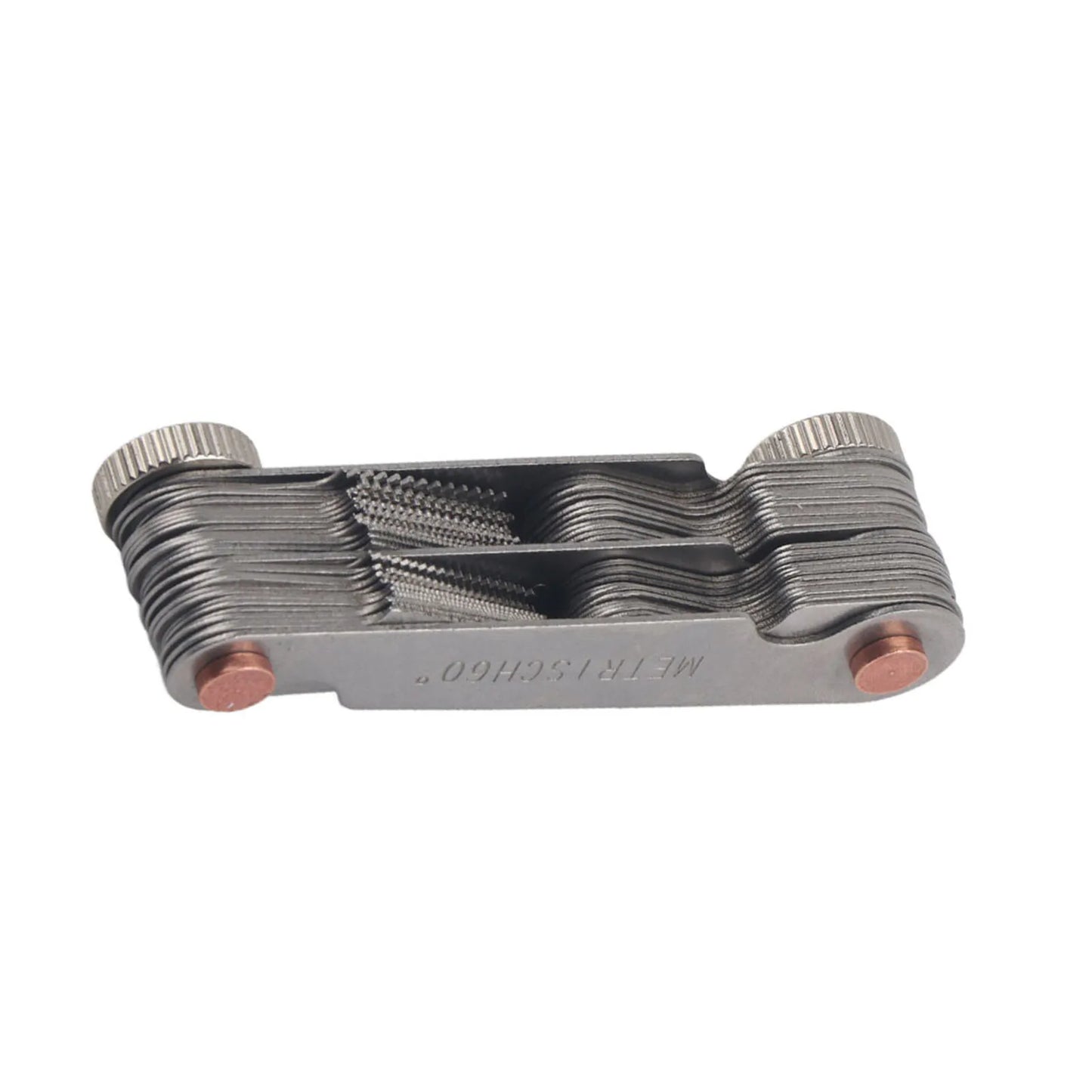 51/ Stainless Steel Thread Plug Gage 60 and 55 Degree Screw Pitch Measuring Tool Thread Measuring Gage Thread Measuring Peaceful Pleasures Health and Wellness