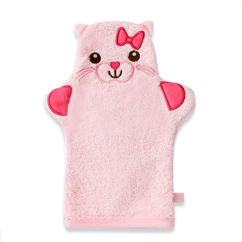 Baby Bath Wipe & Soft Rubbing Towel for Newborns & Toddlers