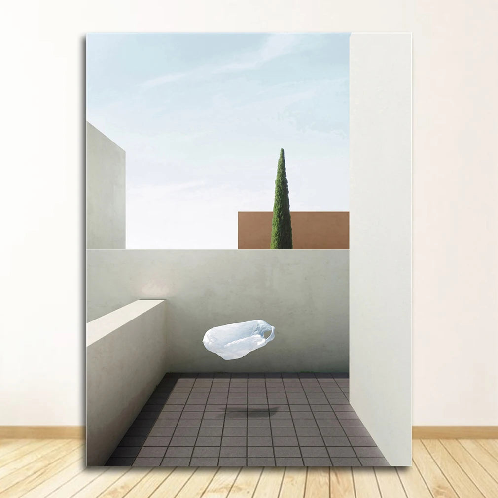 Abstract Canvas Wall Art – Modern Still Life & Building Print Canvas Wall Art Peaceful Pleasures Health and Wellness 5 40x50cm Unframed