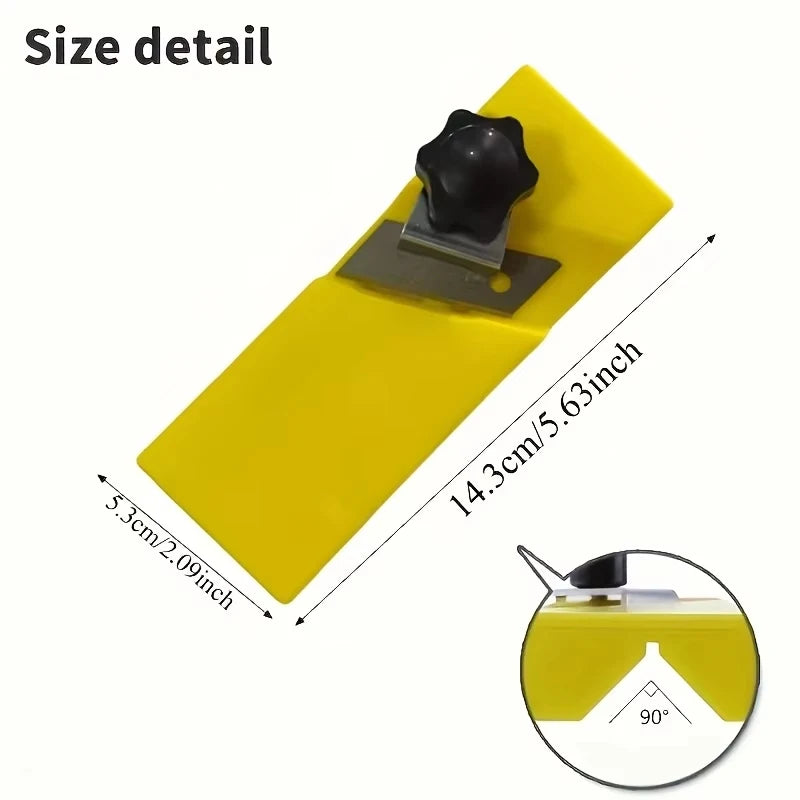 Wood Edge Trimmer Hand Planer Woodworking Chamfer Tool Plywood MDF