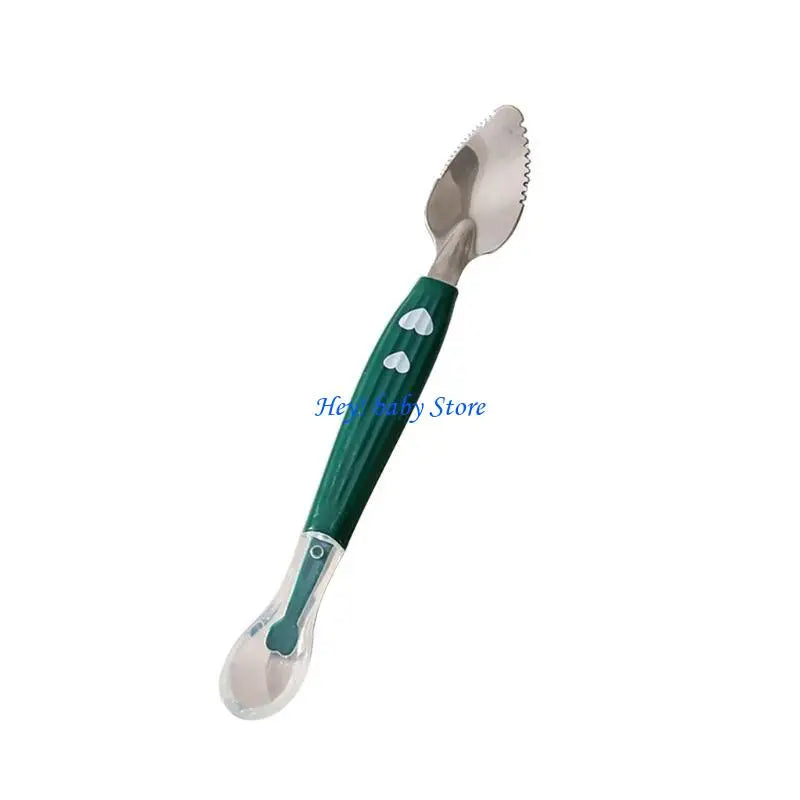 Double-Head Baby Feeding Spoon – BPA-Free Stainless Steel
