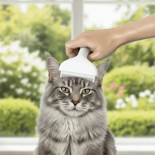 Anti-Knot Pet Grooming Comb | Fine Tooth Cat & Dog Detangler Pet Grooming Comb Oasis Select