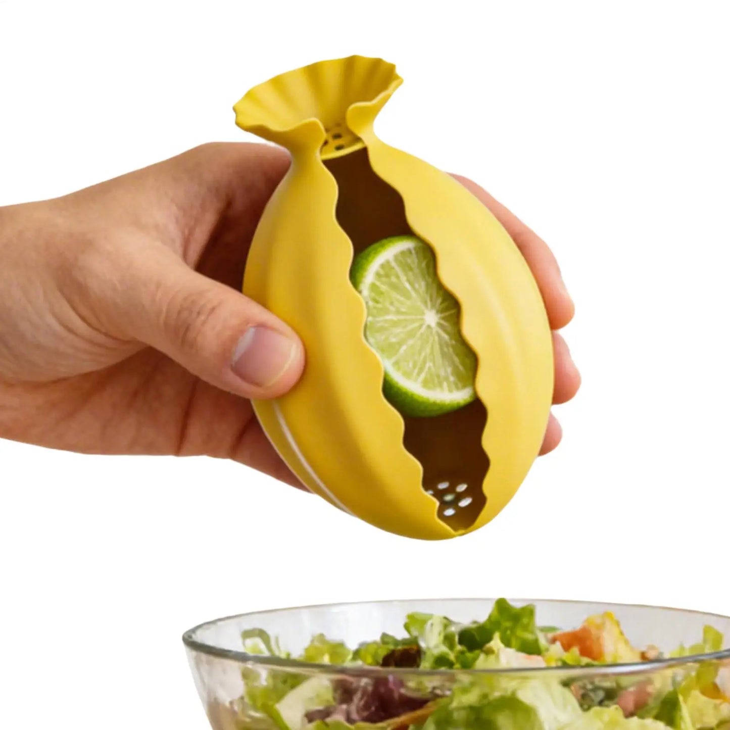 Handheld Silicone Lemon & Lime Squeezer – Anti-Splash Juicer