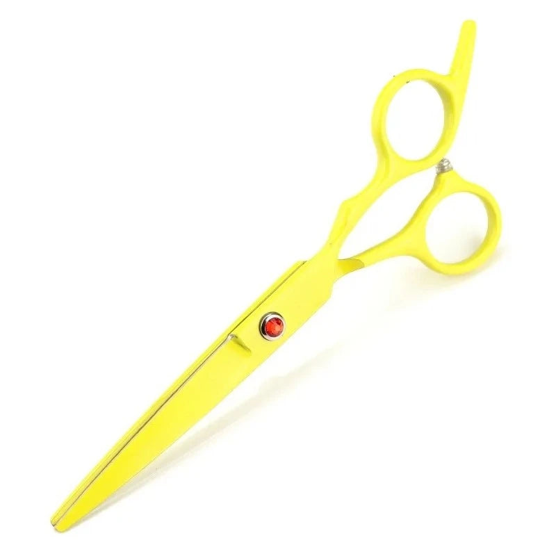 6.0 Inch Coated Color Hair Cutting Scissors: Professional Barber Shears, Thinning Scissors, Styling & Trimming Tools Peaceful Pleasures Health and Wellness Yw Cutting