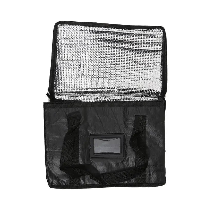 Large Insulated Lunch Bag with Aluminum Foil Waterproof Material Thermal Cooler Tote for Food Delivery and Picnics Peaceful Pleasures Health and Wellness 28L