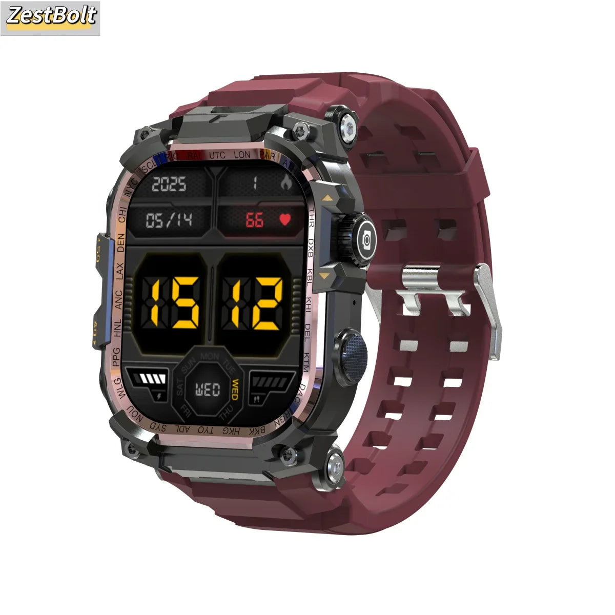 Zestbolt 4G Android Smartwatch | 2.06" AMOLED, NFC & SIM Card