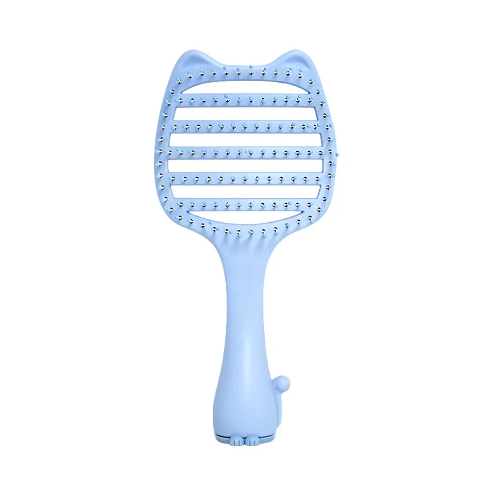 Cat Ear Detangler Comb – Anti-Static Wet & Dry Hair Brush