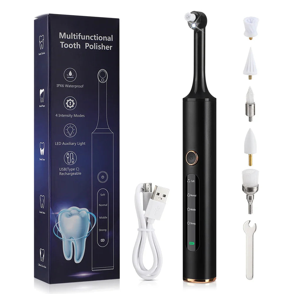 AFDEAL Electric Teeth Polisher & Whitening Cleaner | 5 Modes