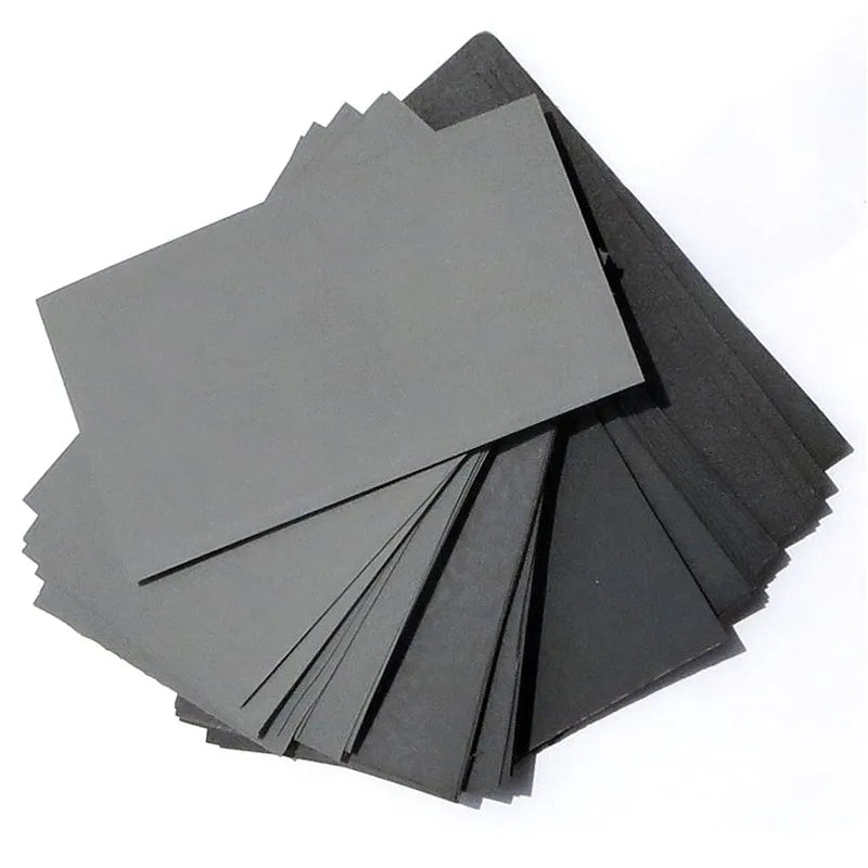 Sandpaper Wet Dry 3 Inches X 5-1 600 800 1000 1200 1500 2000 2500
