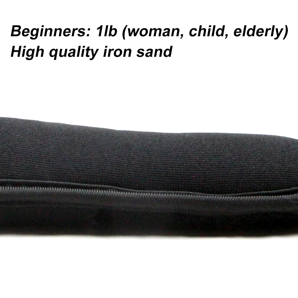 1Pair Wrist Weights 1lb / 0.45kg for Women, Men - Adjustable Strap for Walking,Pilates,Gym - Lightweight & Comfortable Design Peaceful Pleasures Health and Wellness