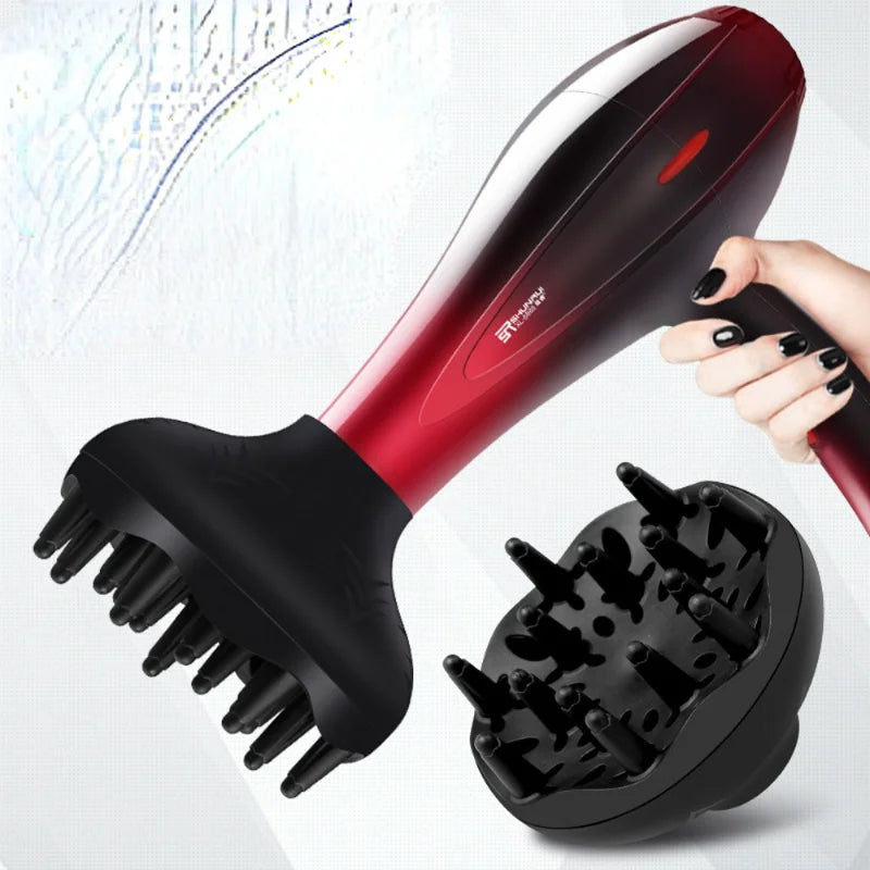 Curly Hair Funnel Shape Durable Care Nylon Styling Accessory Multifunction Hairdressing Hairdryer Diffuser Nozzle Salon Cover Peaceful Pleasures Health and Wellness