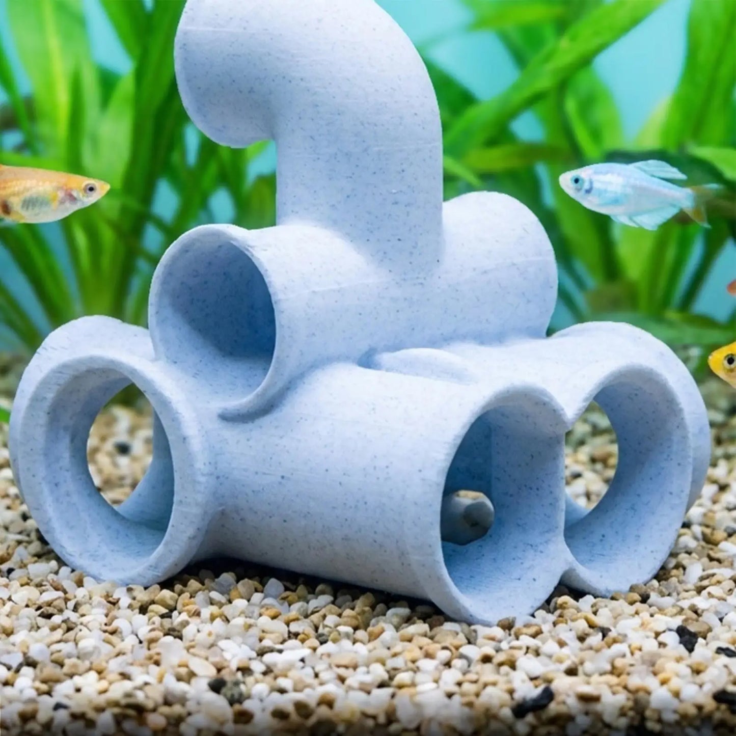 Aquarium Shrimp Cave Hideout | Fish Tank Tunnel Ornament